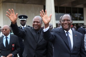 Côte d'Ivoire - Ghana : Contrairement à  Ouattara, Mahama gardera son Dramane